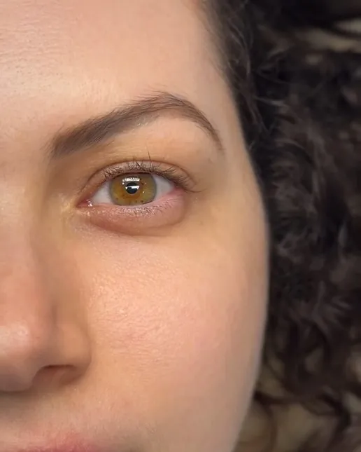 Antes: Lash Lifting